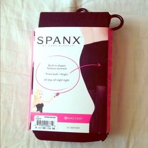 Spanx *brand new* size A color Denier (dark brown)